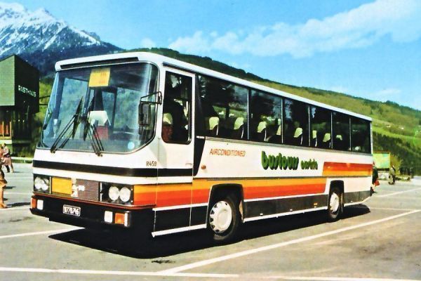 Mit Bustours unterwegs 1977