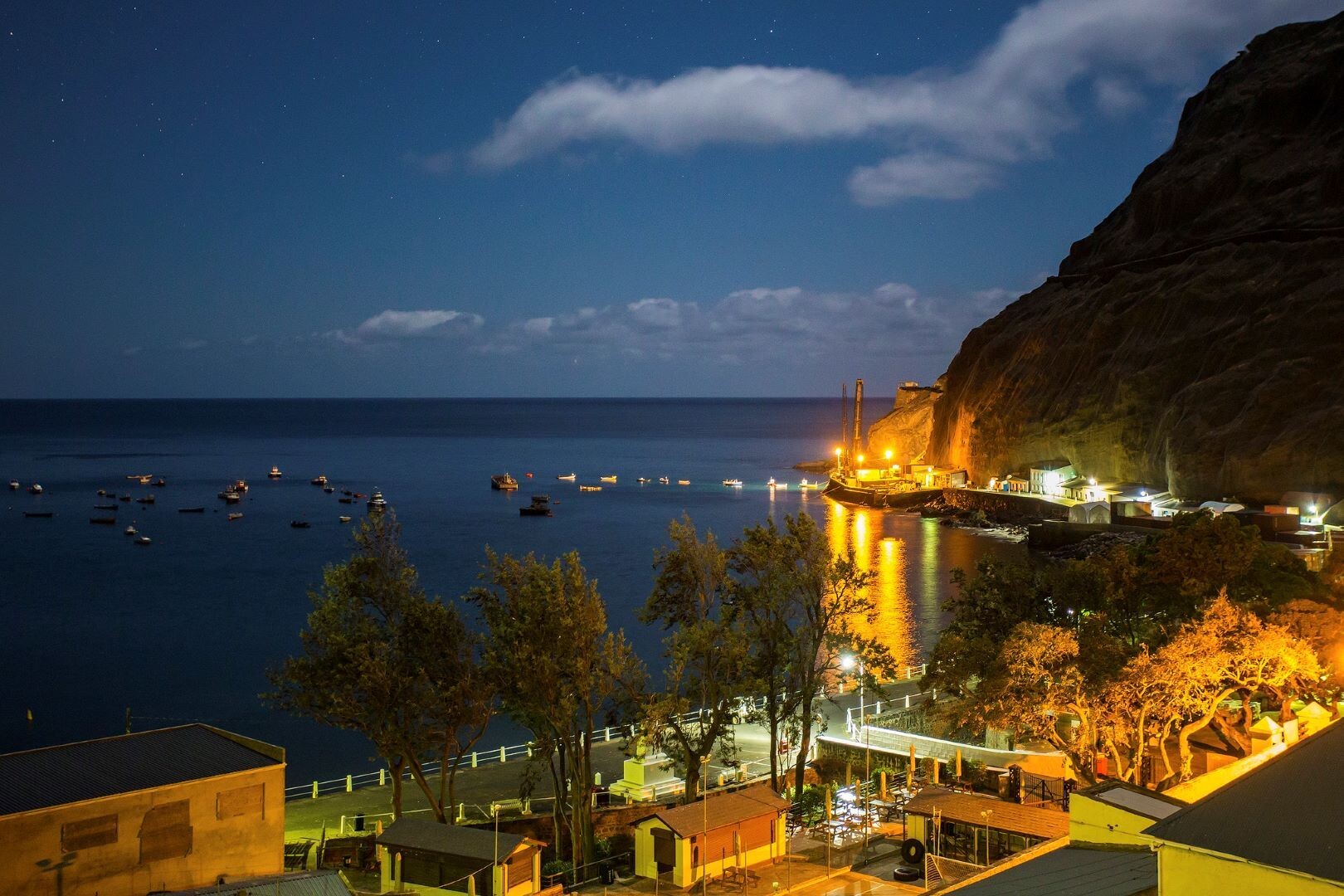 St_Helena_Jamestown_bei_Nacht